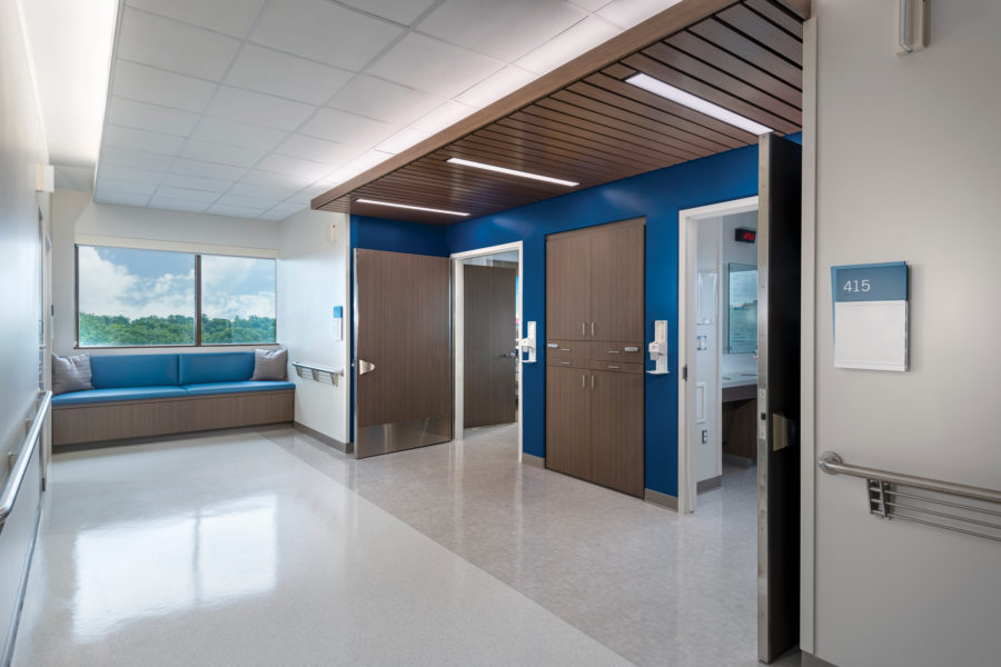 h.e. williams virginia hospital cente corridor