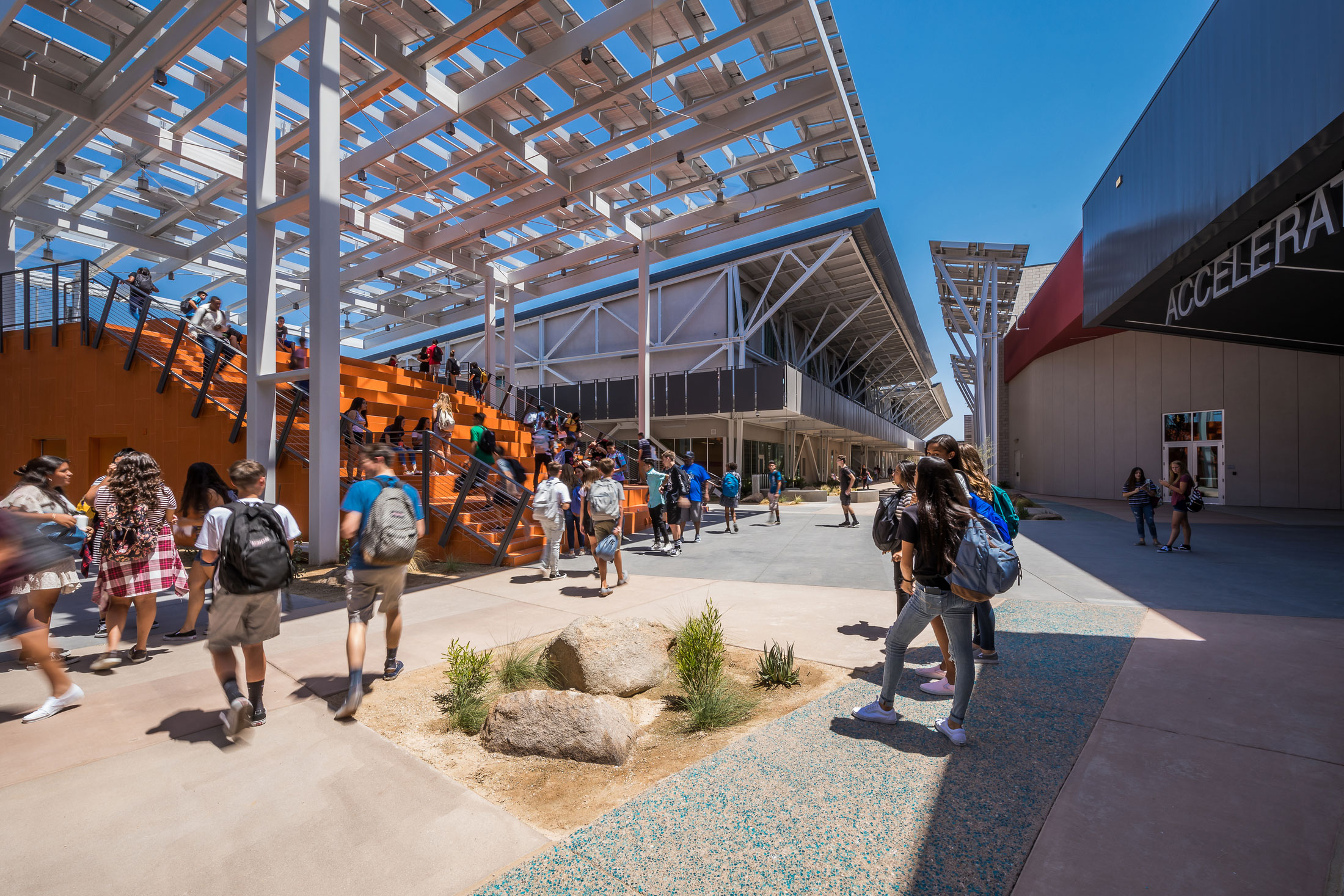 k12 school design dlr group canyon view high school tom reich gbd magazine